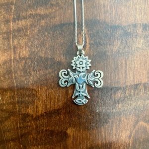 Worn once, James Avery cross Necklace